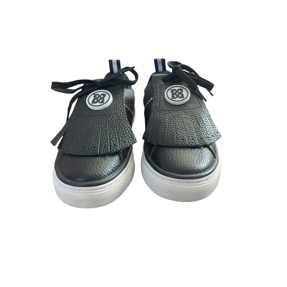 G/Fore Golf Shoes Kiltie Disruptor Black Leather Spikeless Limited Edition Sz8.5